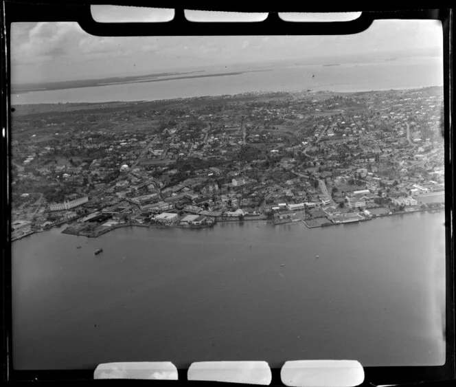 Suva, Fiji, showing buildings and houses