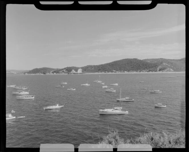 Boats in the bay, Waitangi, Bay of Islands