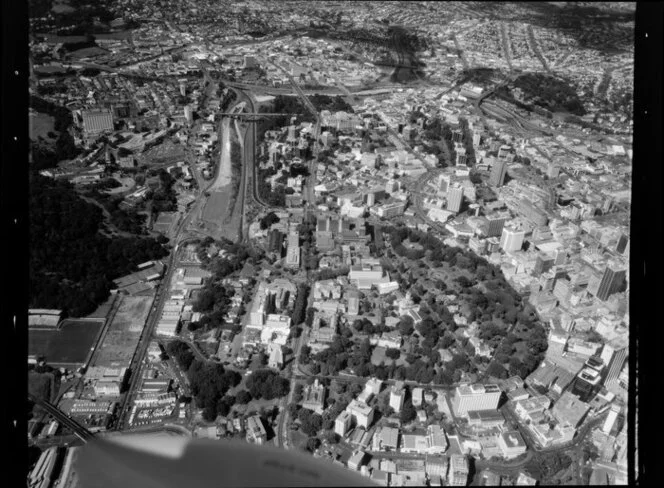 Auckland city including University of Auckland