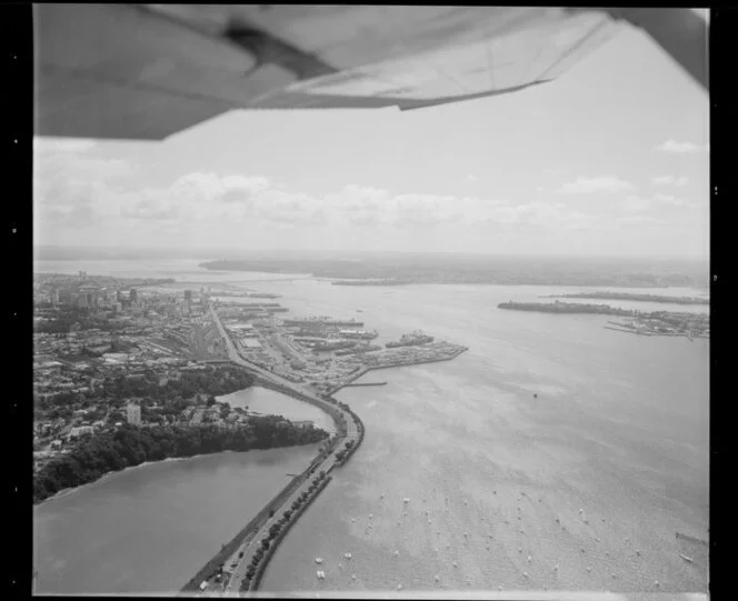 Auckland waterfront and Parnell