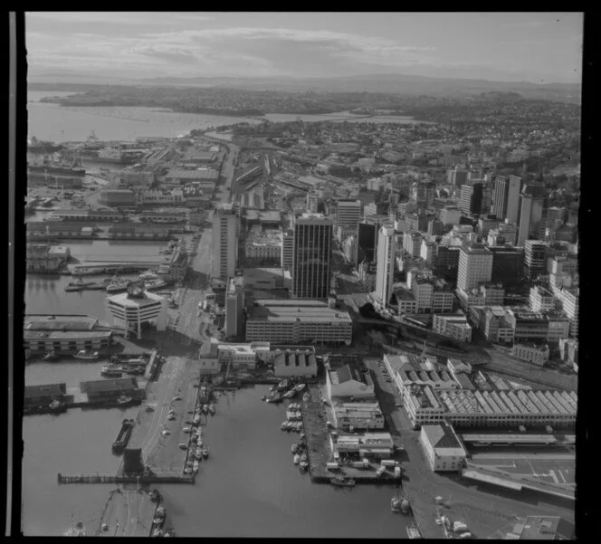 Quay Street, looking toward Tamaki Drive, Auckland