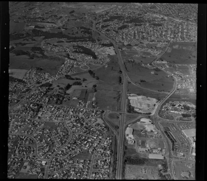 Wiri, looking South, Manukau, Auckland