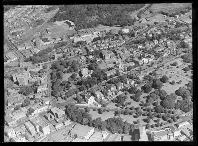 Albert Park and Auckland University