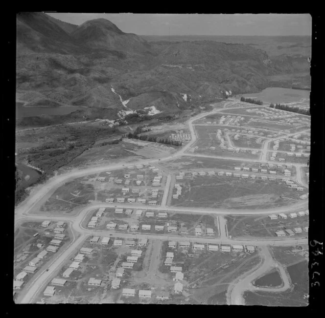 Subdivision housing development, Kawerau, Bay of Plenty