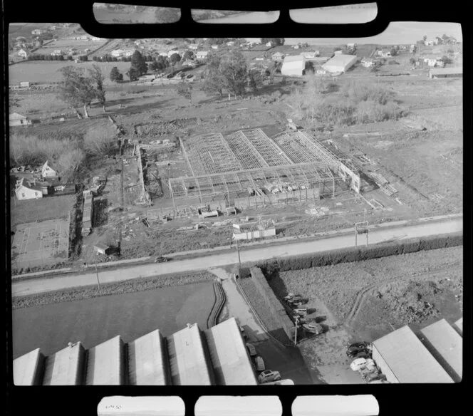 Unidentified factories under construction, Panmure