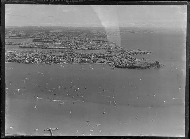 Trans Tasman Regatta, the start of the race on Auckland Harbour