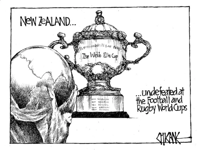 Winter, Mark 1958- : New Zealand...undefeated at the Football and Rugby World Cups... 25 October 2011