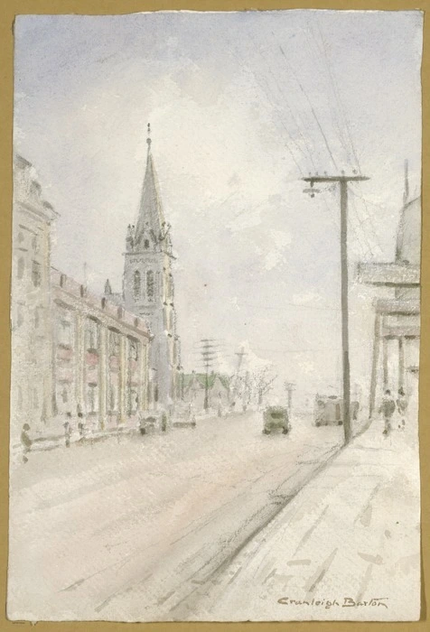 Barton, Cranleigh Harper, 1890-1975 :Timaru. [ca 1950?]