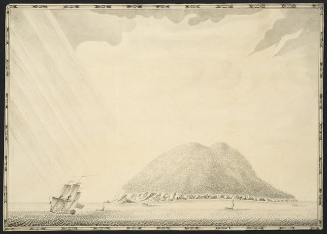 [Wallis, Samuel] 1728-1795 :[Osnaburg Island or Mehetia, Society Island. 17 July 1767]