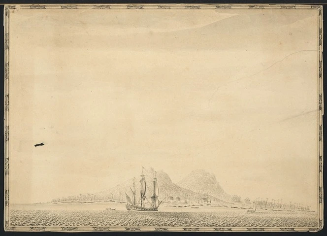 [Wallis, Samuel] 1728-1795 :[Sir Charles Saunders Island, Maiao, Society Islands. 27 July 1767]