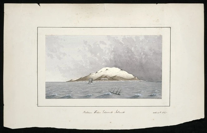 Artist unknown :Between Prince Edwards Islands, 1867
