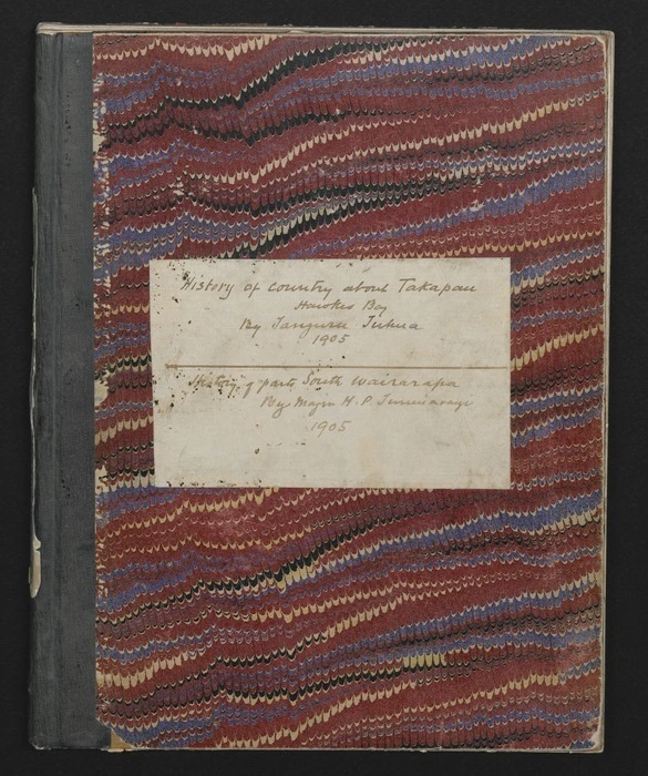 Tanguru Tuhua and H P Tunuiarangi - Notebook