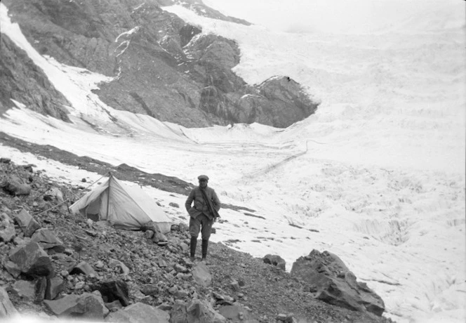 Rakaia Trip with T T Gough; Lyell Glacier