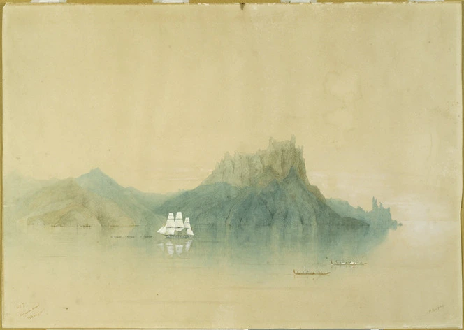 Heaphy, Charles 1820-1881 :Bream Head Whangarei. No. 7 [ca 1855]