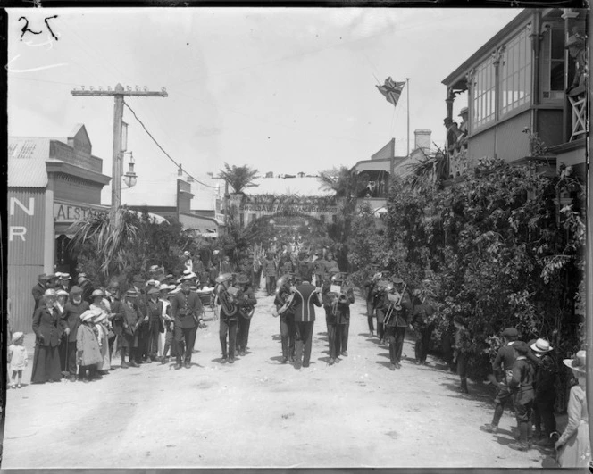 Westland Jubilee parade, Revell Street, Hokitika