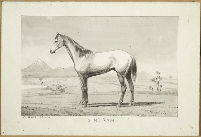 Walsh, Philip 1843-1914 :Sintram. 1875.