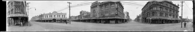 High, Colombo, & Hereford Sts Christchurch 1923