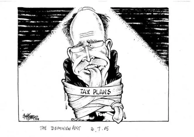 Tax plans. The Dominion Post, 16 July 2005