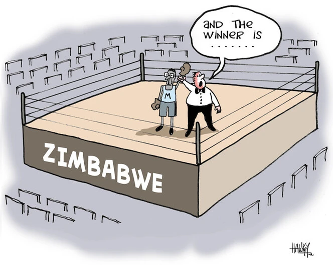 'Zimbabwe'. "and the winner is....." 30 June, 2008