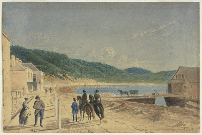 [Holmes, William Howard] 1825-1885 :Wellington Beach 1856