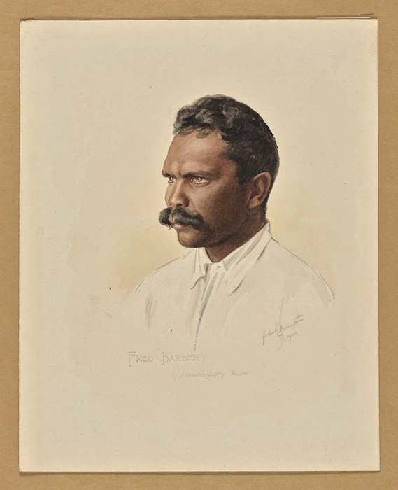 Beecroft, Herbert :Fred Barber (Hawkesbury River) 1908