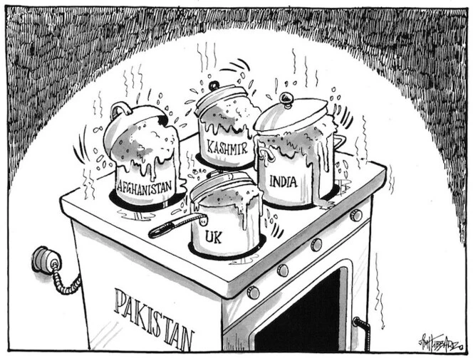 'Pakistan. Afghanistan. Kashmir. India. UK.' 3 December, 2008.