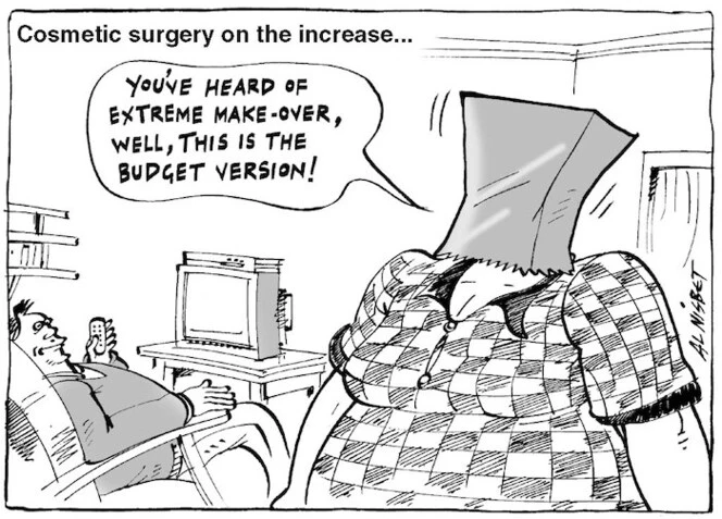 Cosmetic surgery on the increase..."You've heard of Extreme Make-over, well, this is the budget version!" 22 April, 2005