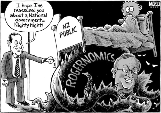 "I hope I've reassured you about a National government... Nighty night!" 18 March, 2008