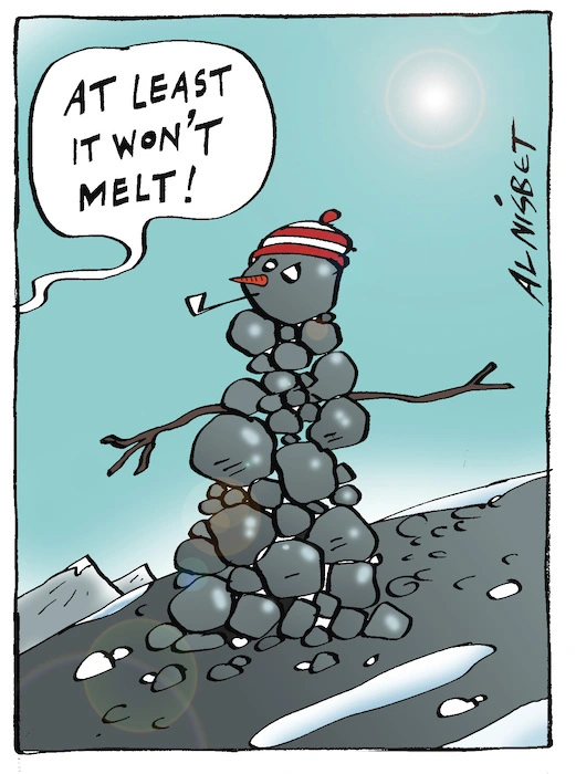 "At least it won't melt!" 25 July, 2005