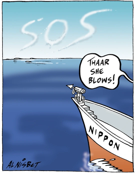 Sos Thaar She Blows Nippon 19 Nov Items National Library Of New Zealand National Library Of New Zealand