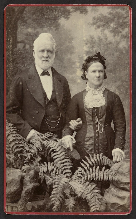 Portrait of older couple