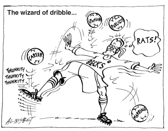The wizard of dribble... 14 April, 2004