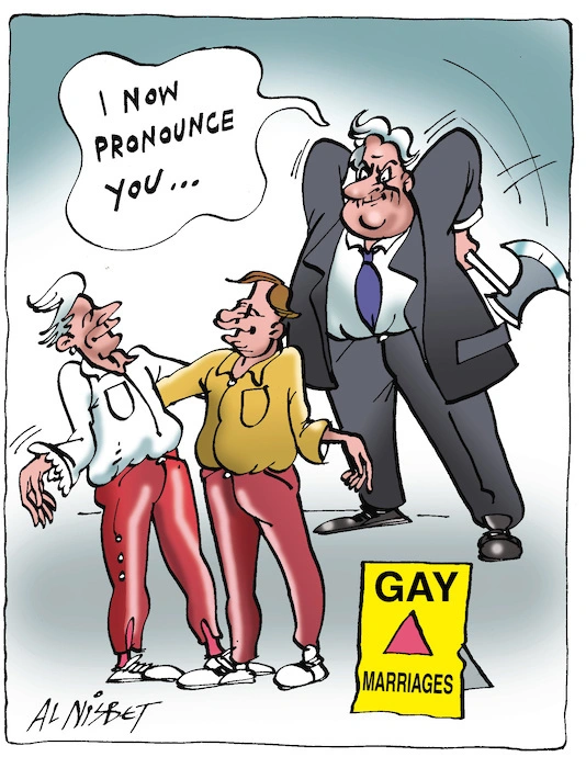 GAY MARRIAGES. "I now pronouce you..." 15 April, 2004