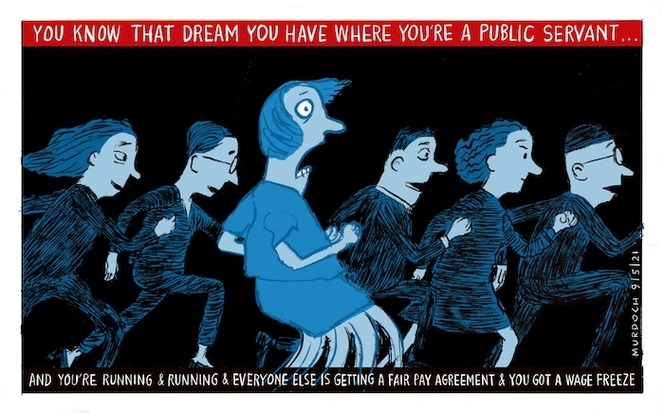 You know that dream you have where you're a public servant…