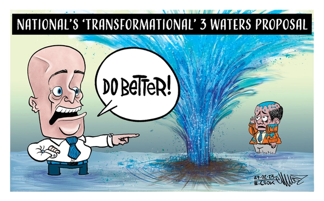National's 'Transformational' 3 Waters Proposal