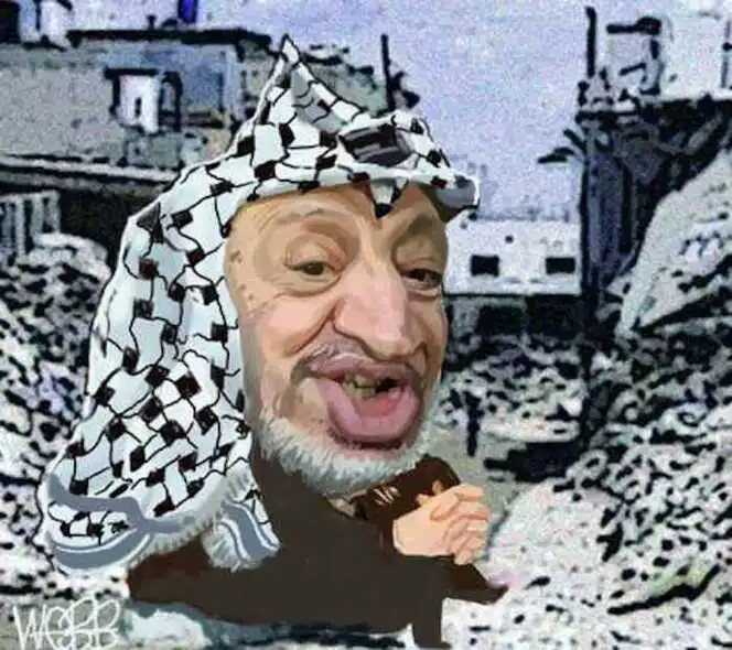 Webb, Murray, 1947- :[Yasir Arafat] 9 May 2002.