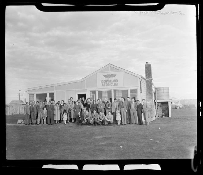 Chrislea Ace aircraft, Southland Aero Club, Invercargill