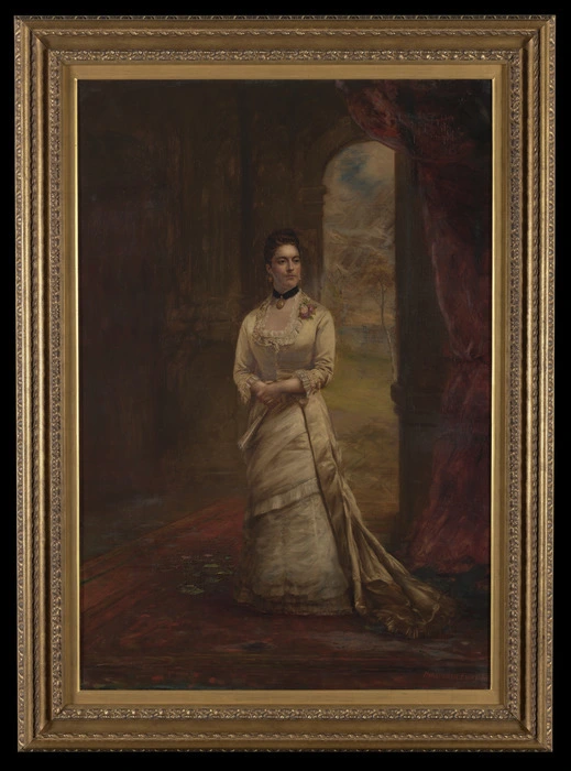 Horsburgh, John A :[Portrait of Isabella Turnbull, later Hopkins] Edinburgh, 1880