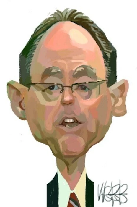 Webb, Murray 1947-:Don Brash. [ca 20 November 2003]