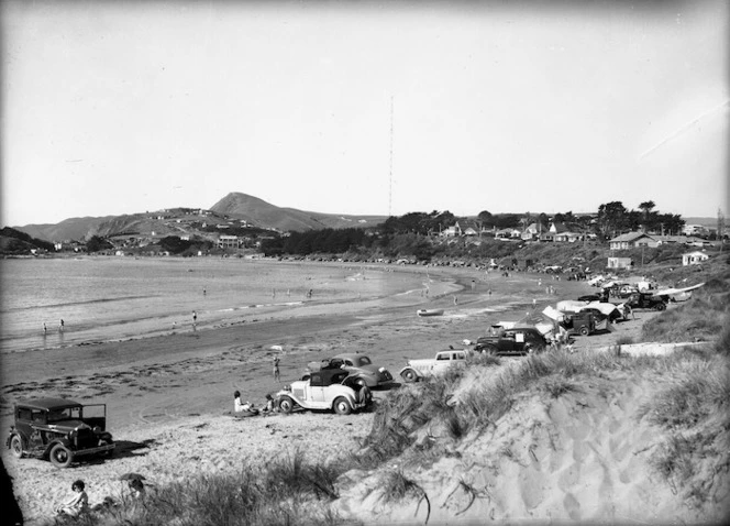 View of Titahi Bay, Porirua