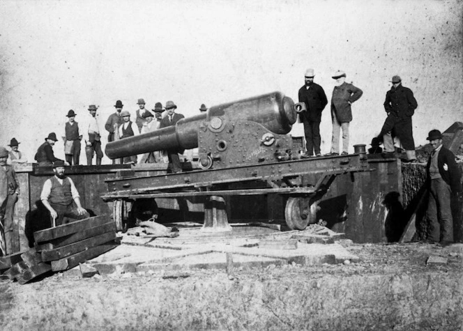 Coast defense gun, Saint Clair, Dunedin