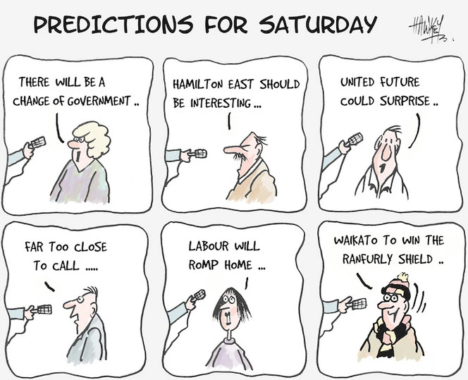 Predictions for Saturday. 15 September, 2005.