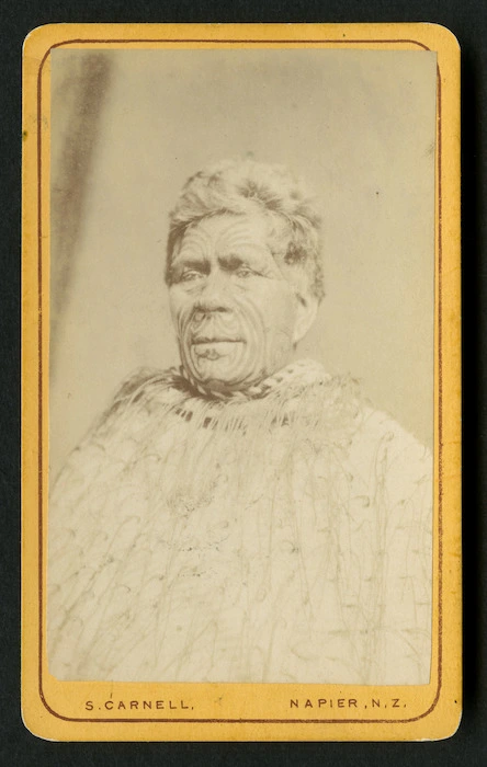 Carnell, Samuel 1832-1920 : Portrait of unidentified man