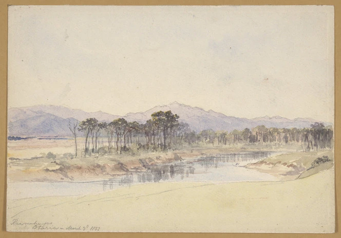 [Barraud, Charles Decimus], 1822-1897 :Ruamahunga at Otaria. March 2d, 1863