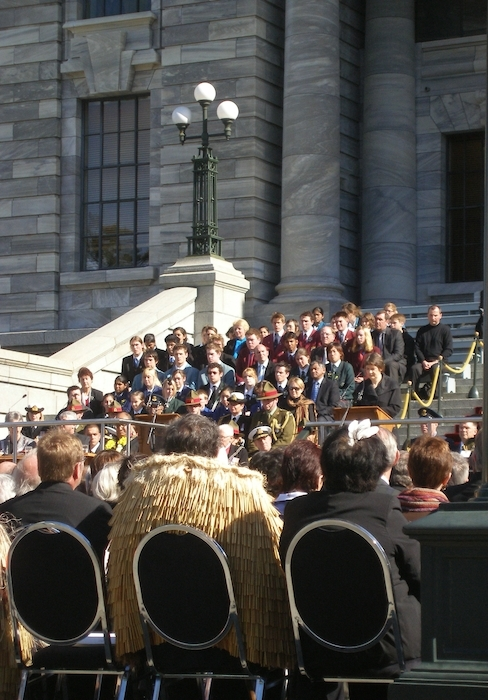 Photographs of swearing-in ceremony of Anand Satyanand, Wellington