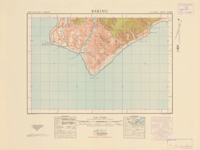 Baring [electronic resource] / [drawn by] W. Royel and W.M. Panton, 1945 ; compiled from official surveys and aerial photographs.