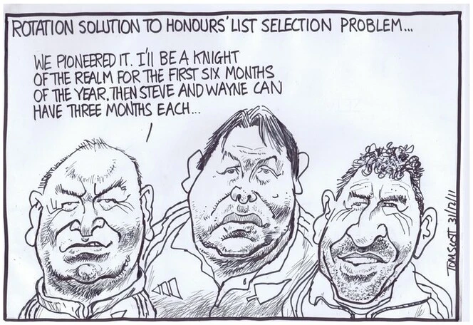 Scott, Thomas, 1947- :Rotation solution to honours' list selection problem... 31 December 2011