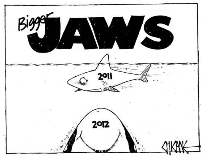 Winter, Mark 1958- :Bigger JAWS. 29 December 2011