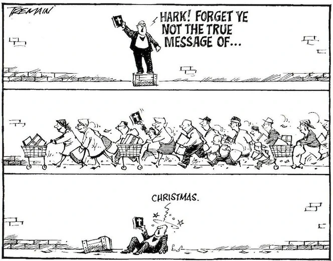 "Hark! Forget ye not the true message of...Christmas." 21 December, 2006