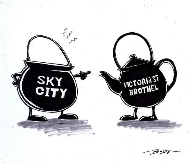 Body, Guy Keverne, 1967-:Sky City - Victoria St brothel. 23 January 2012